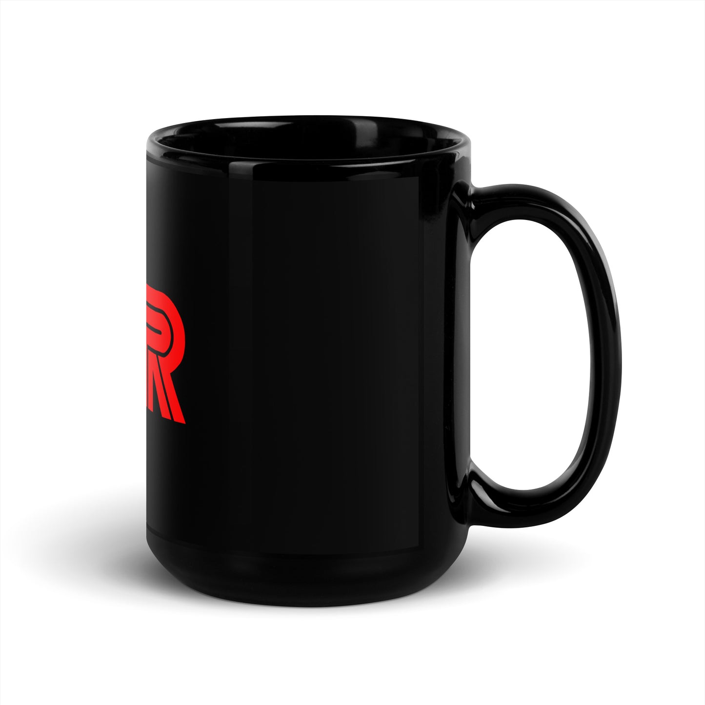CGR Bold Black Glossy Mug - XL