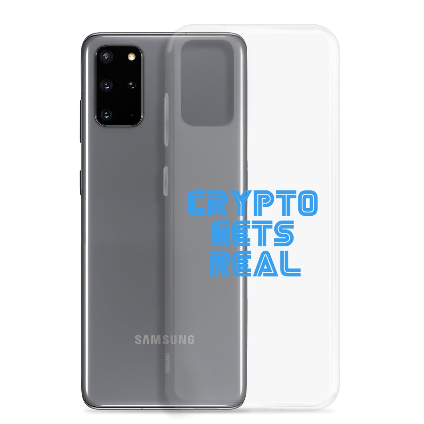 CGR Clear Case for Samsung® - Blue Full Story