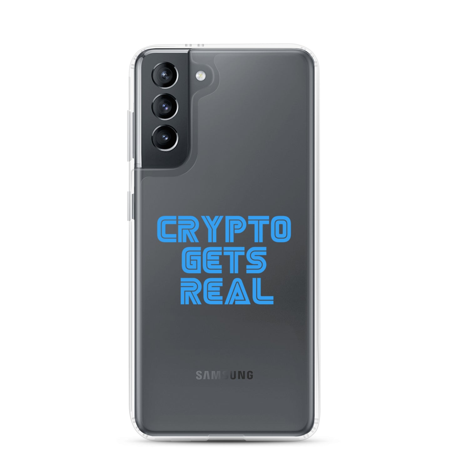 CGR Clear Case for Samsung® - Blue Full Story