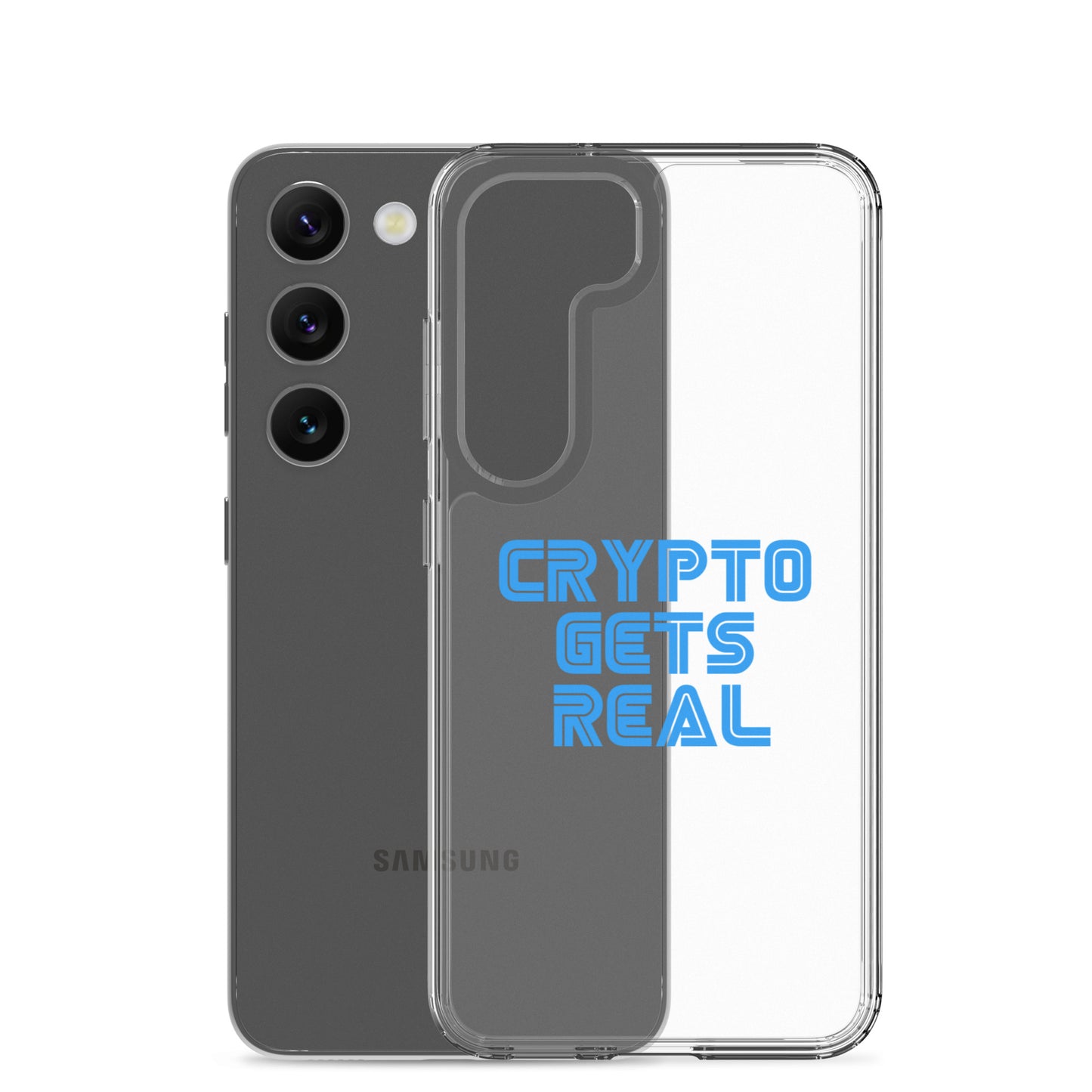 CGR Clear Case for Samsung® - Blue Full Story