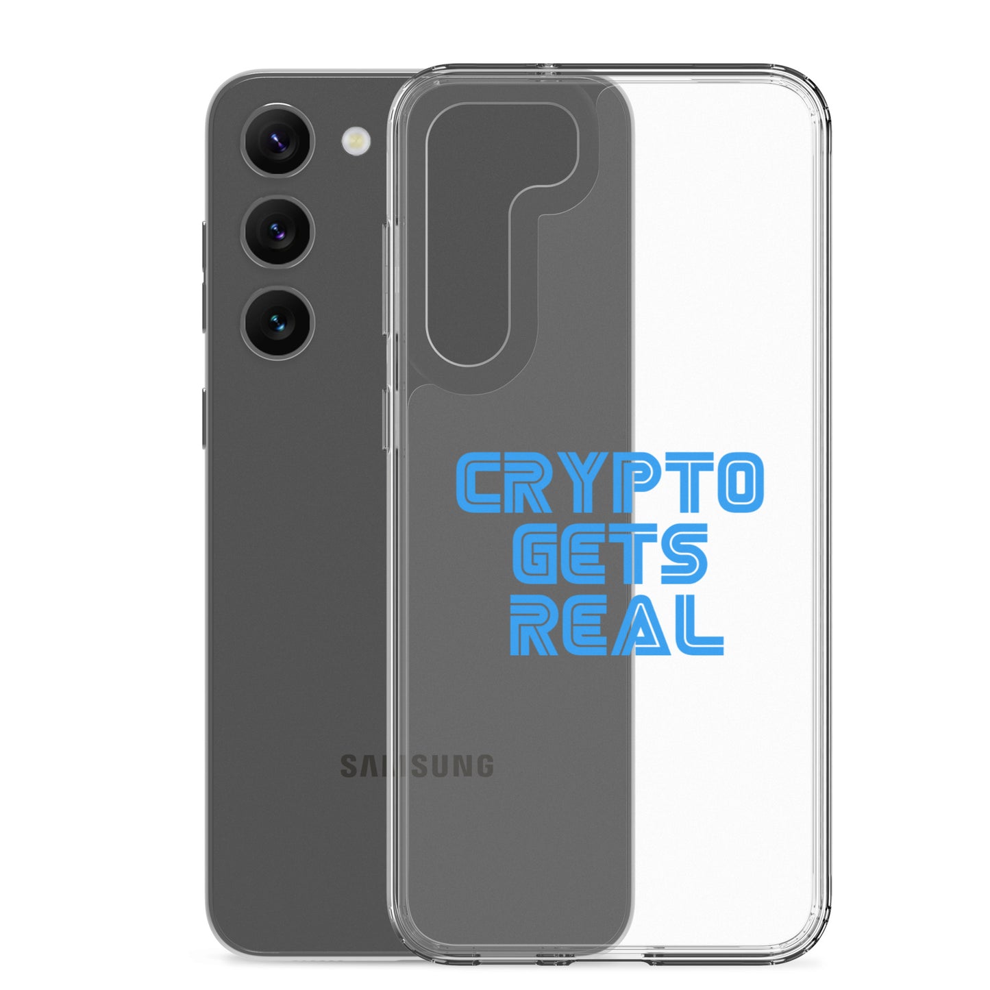 CGR Clear Case for Samsung® - Blue Full Story