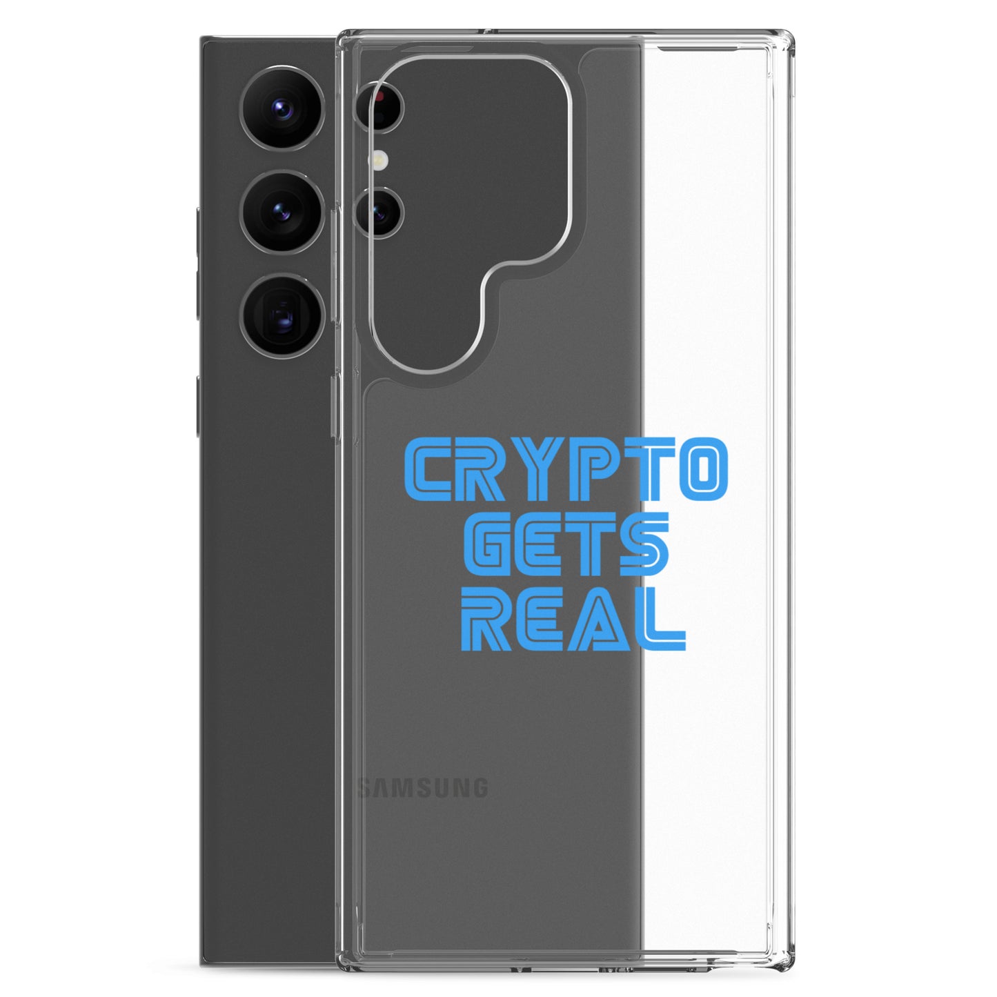 CGR Clear Case for Samsung® - Blue Full Story
