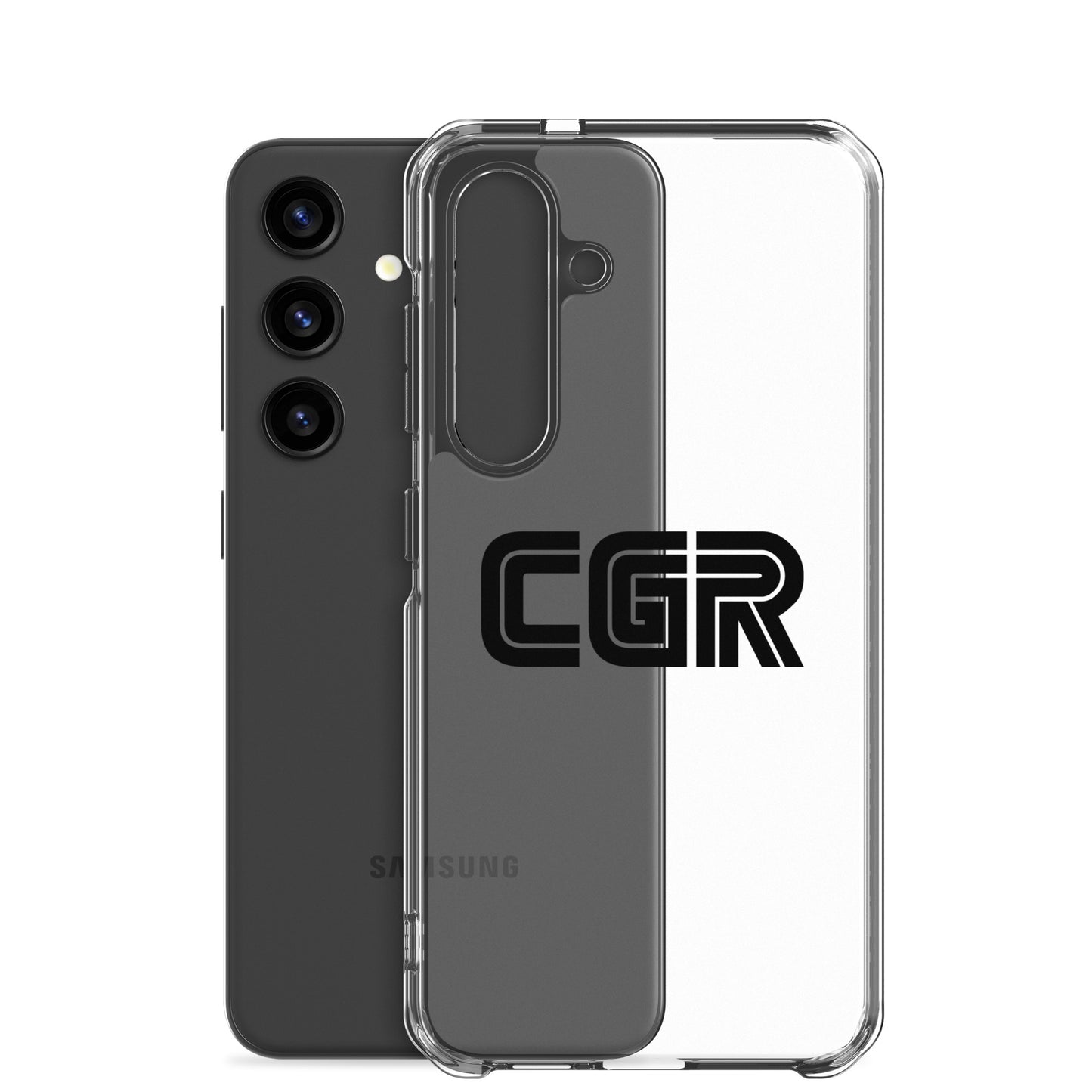 CGR Clear Case for Samsung® - Black Logo