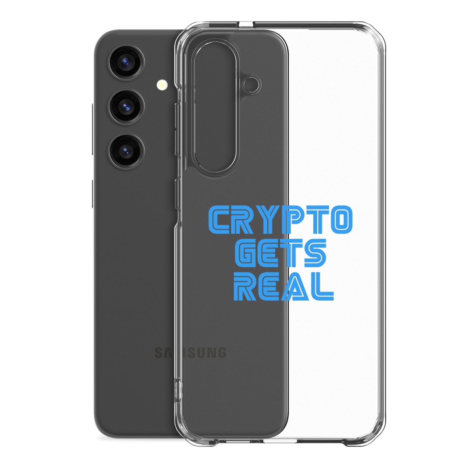 CGR Clear Case for Samsung® - Blue Full Story
