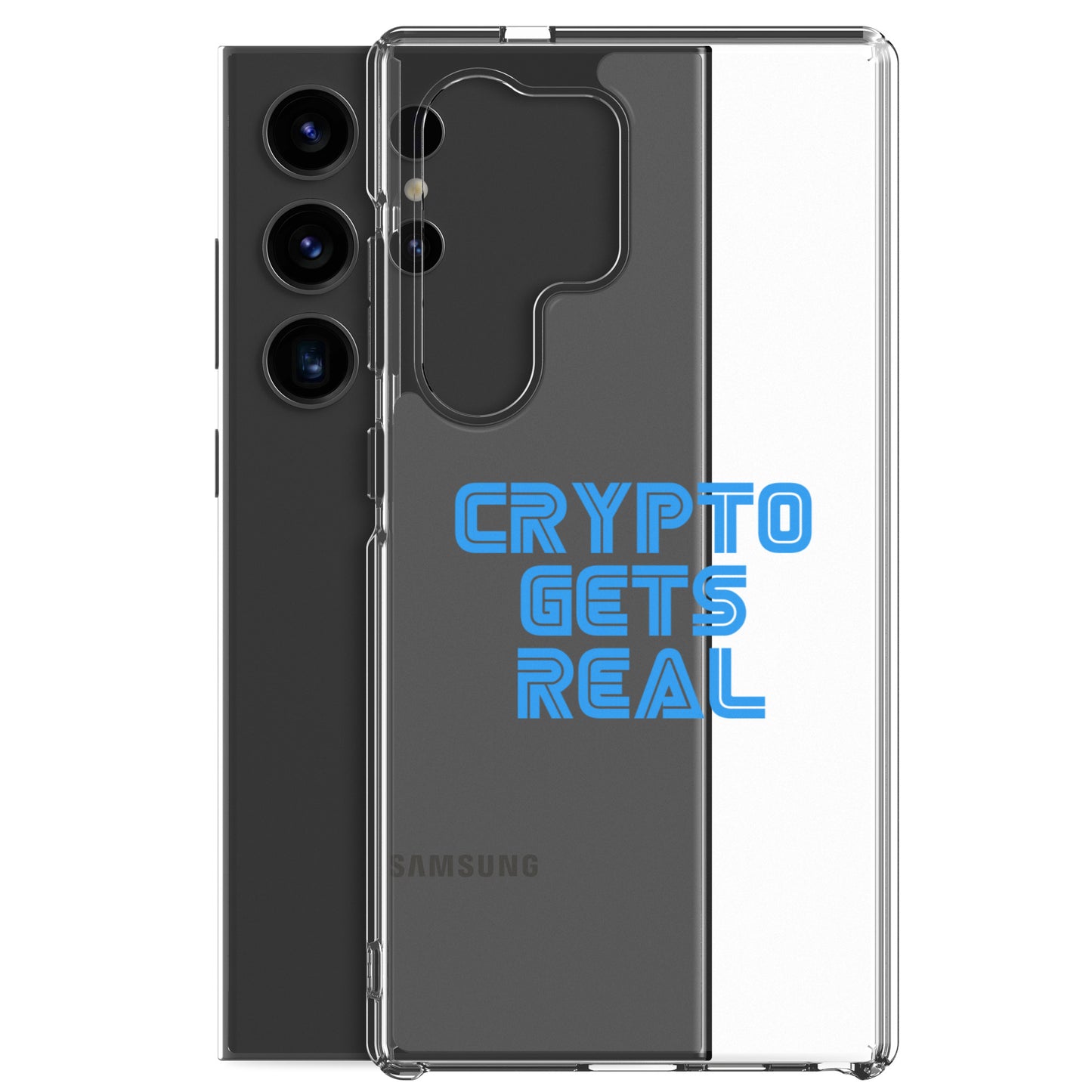 CGR Clear Case for Samsung® - Blue Full Story