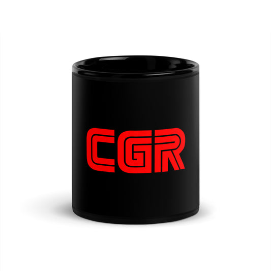 CGR Bold Black Glossy Mug - Everyday