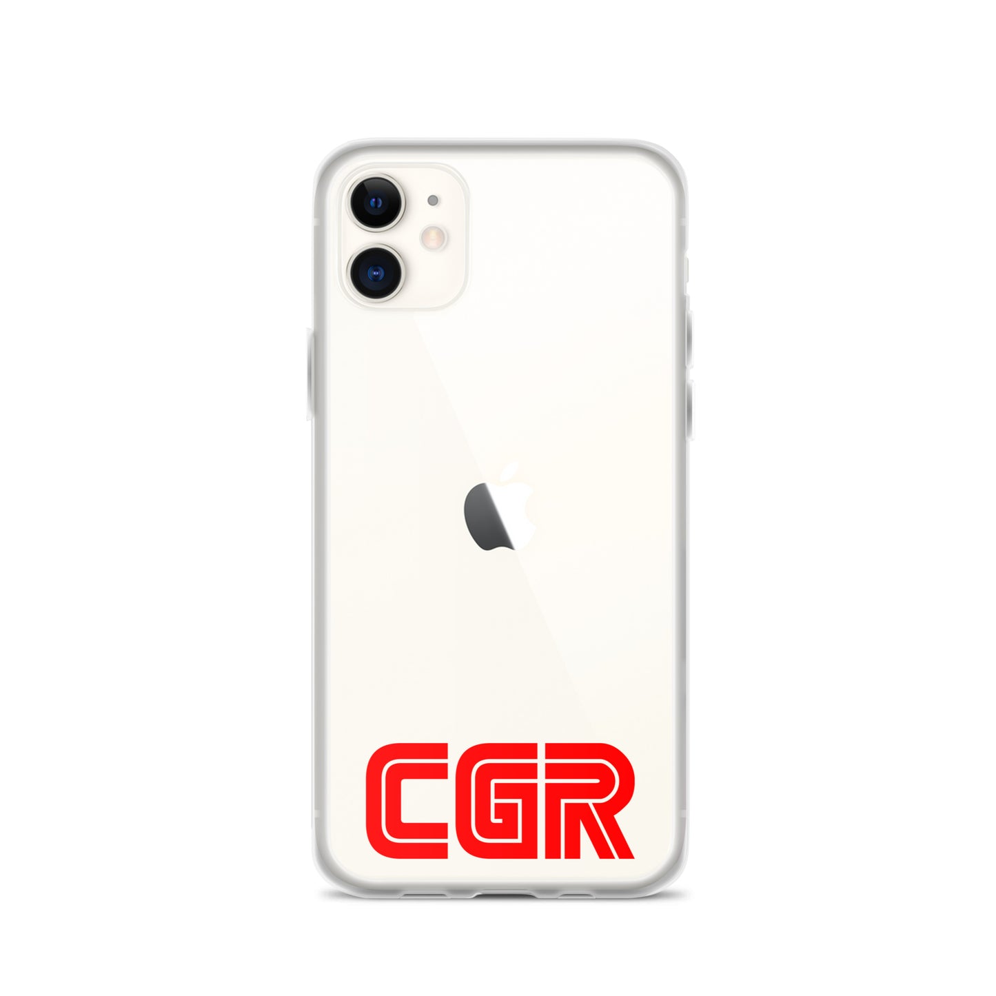 CGR Clear Case for iPhone® - Red Logo