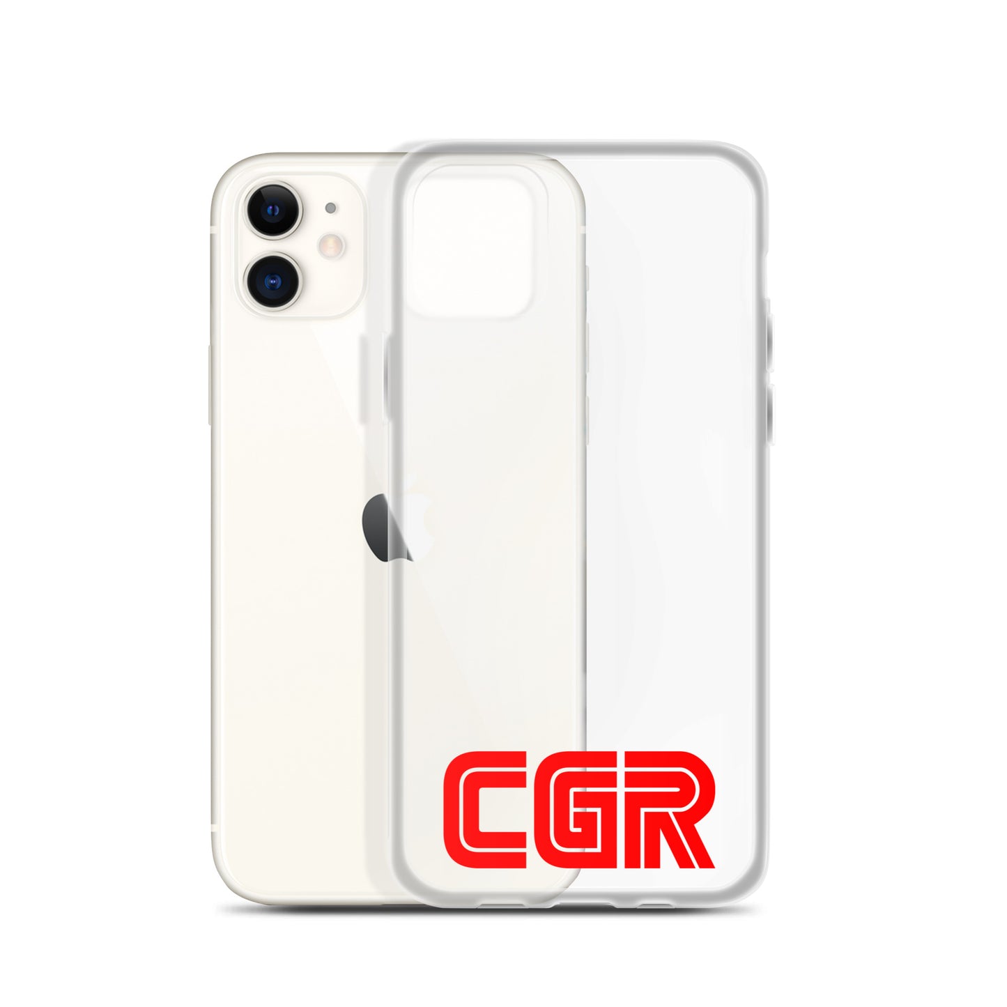 CGR Clear Case for iPhone® - Red Logo