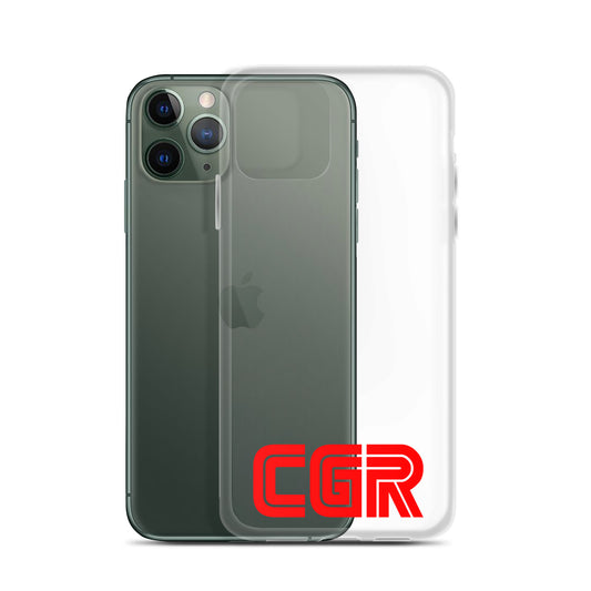 CGR Clear Case for iPhone® - Red Logo