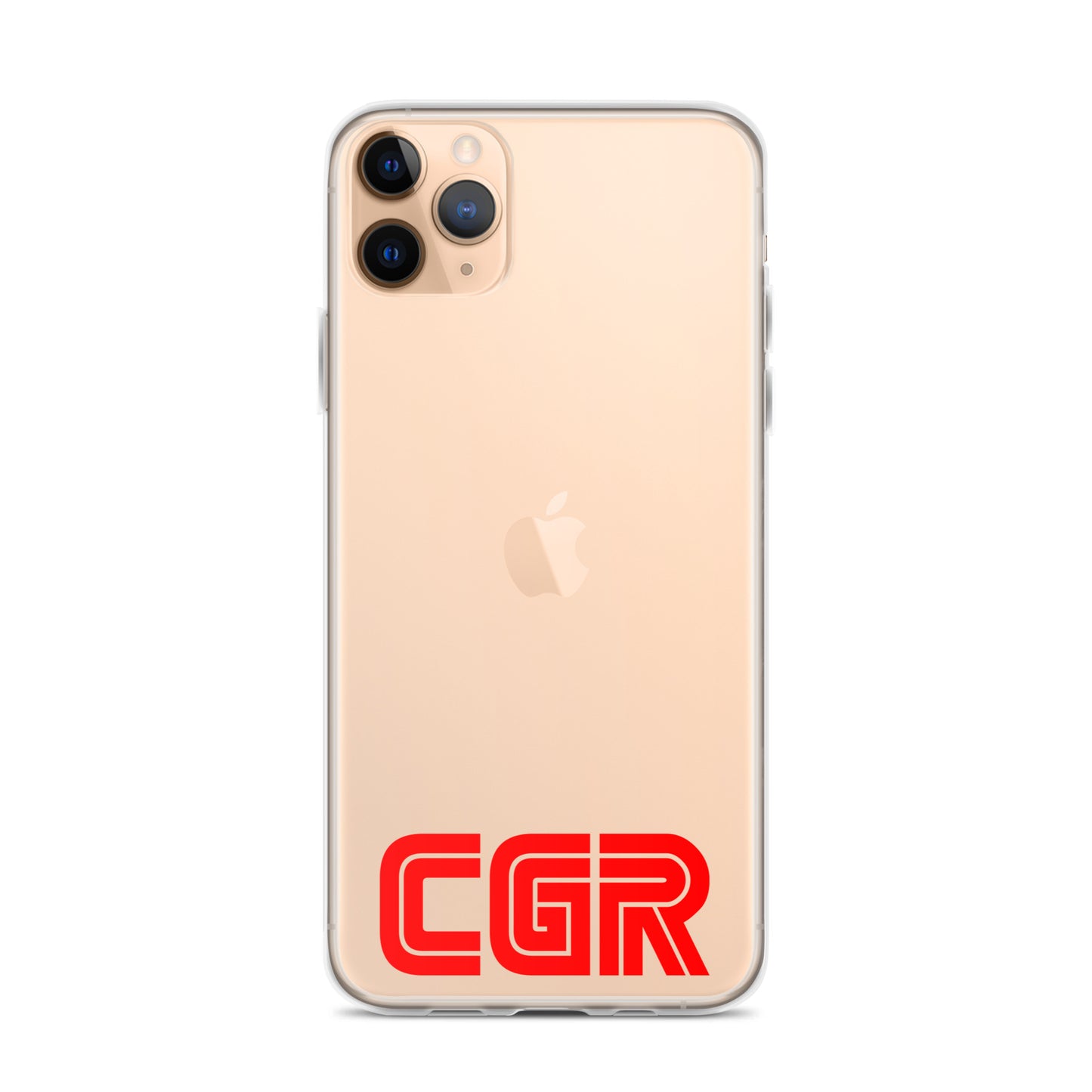 CGR Clear Case for iPhone® - Red Logo