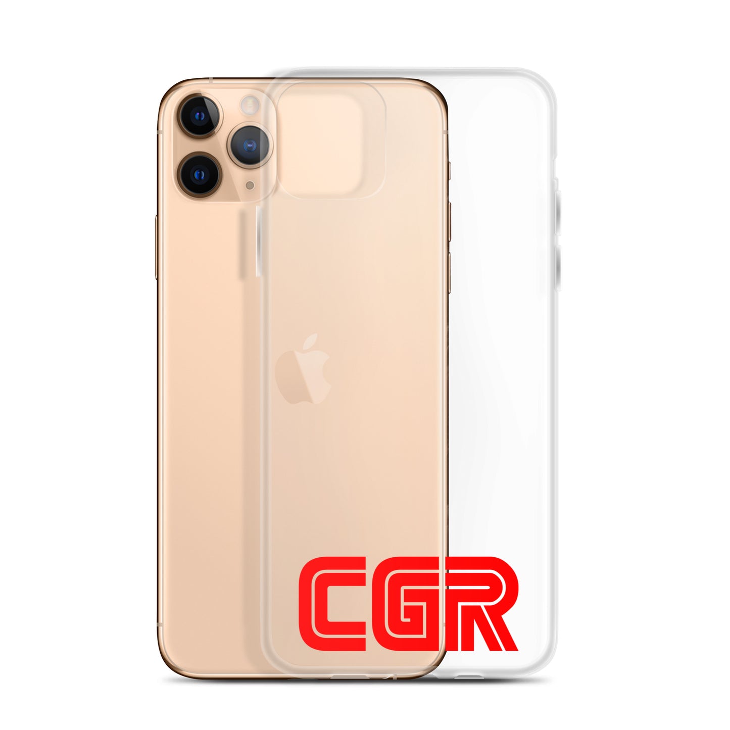 CGR Clear Case for iPhone® - Red Logo