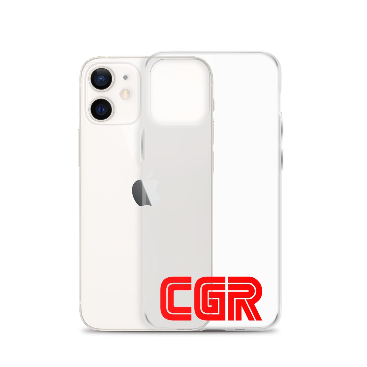 CGR Clear Case for iPhone® - Red Logo