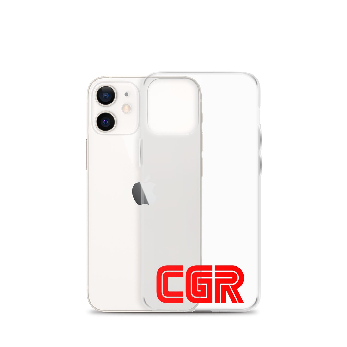 CGR Clear Case for iPhone® - Red Logo