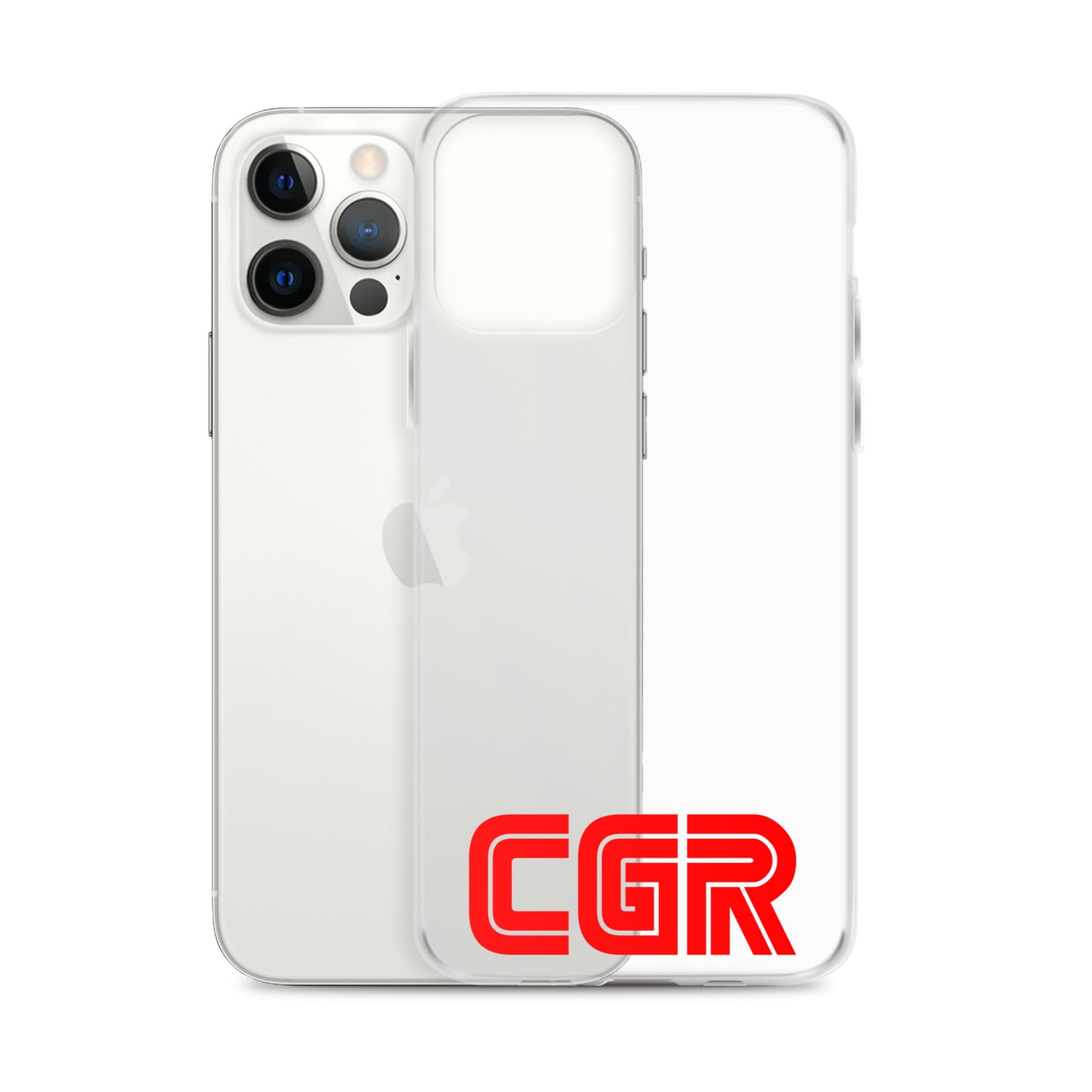 CGR Clear Case for iPhone® - Red Logo