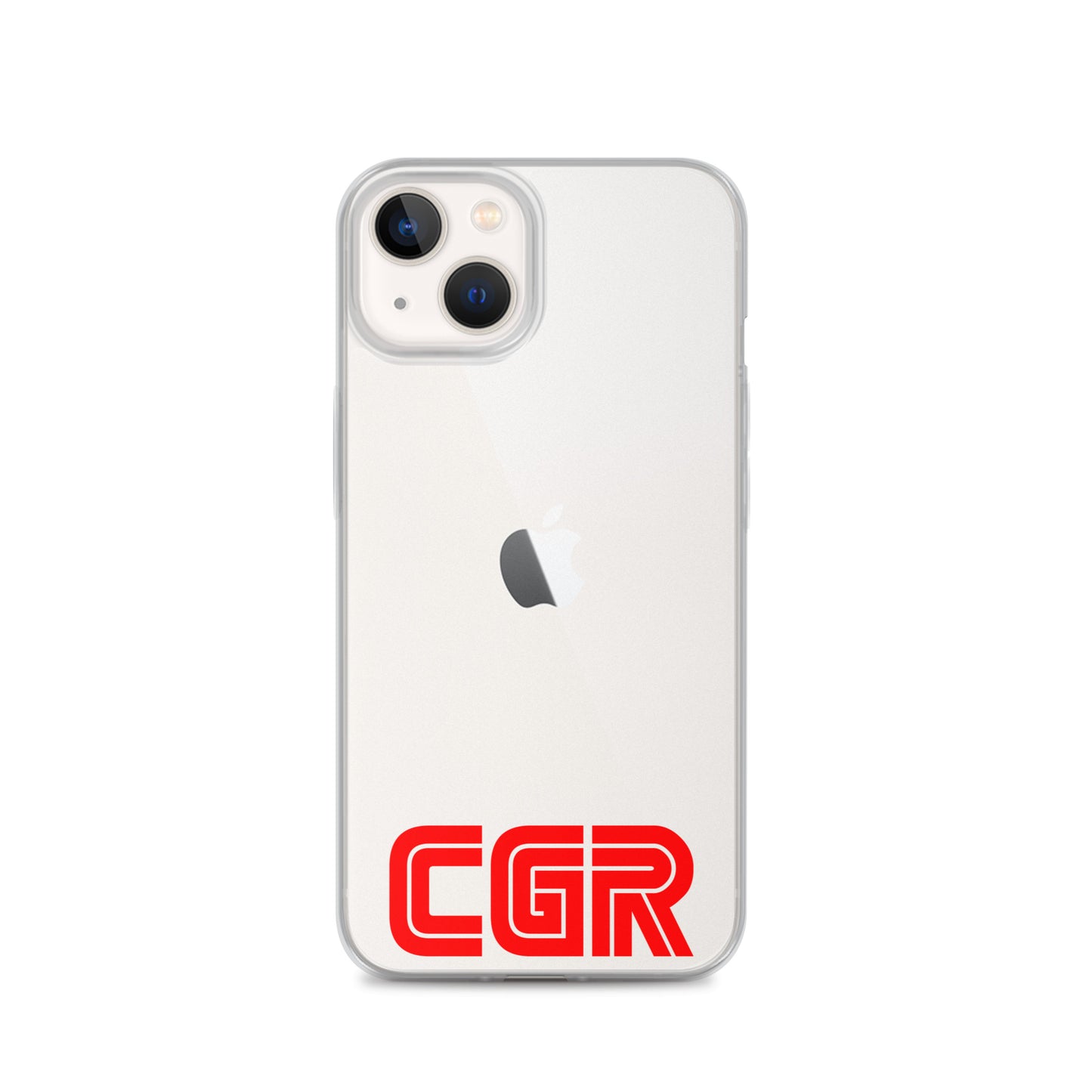 CGR Clear Case for iPhone® - Red Logo