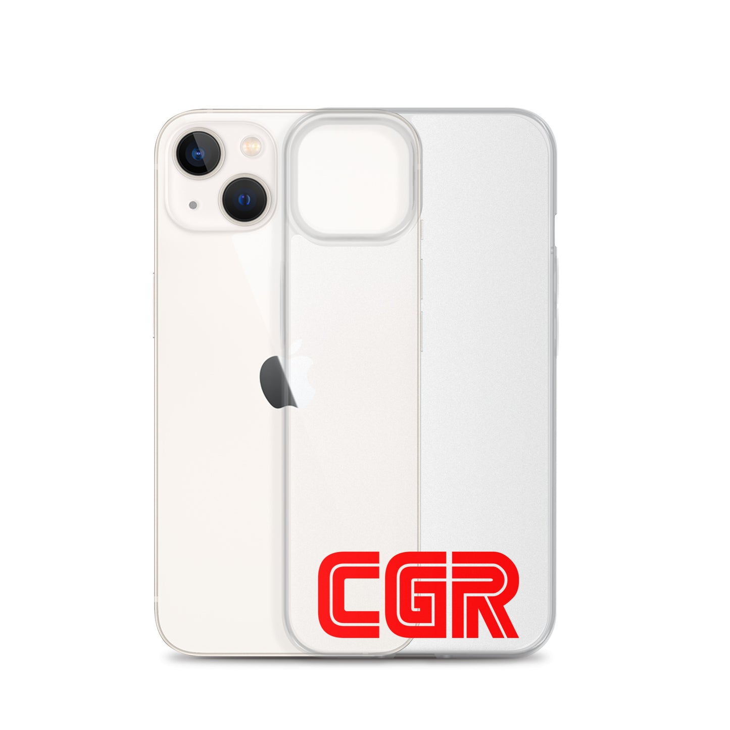 CGR Clear Case for iPhone® - Red Logo