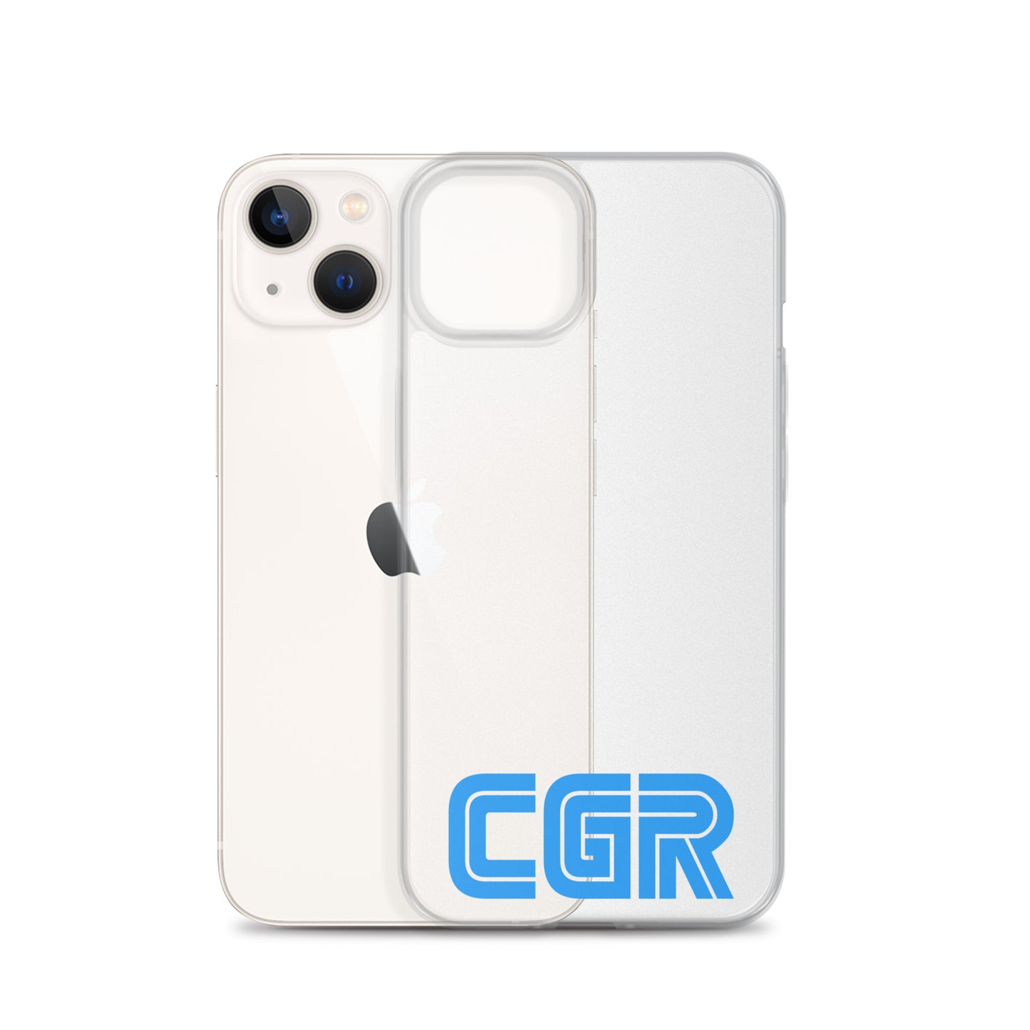 CGR Clear Case for iPhone® - Blue Logo