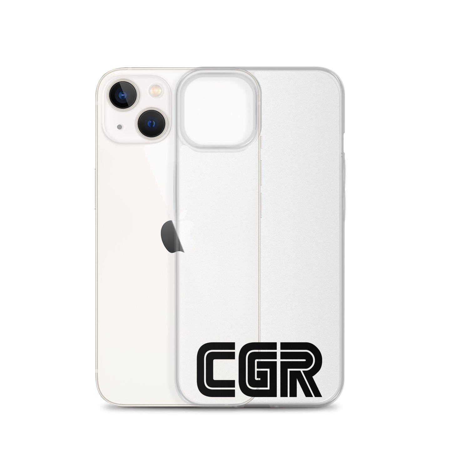 CGR Clear Case for iPhone® - Black Logo