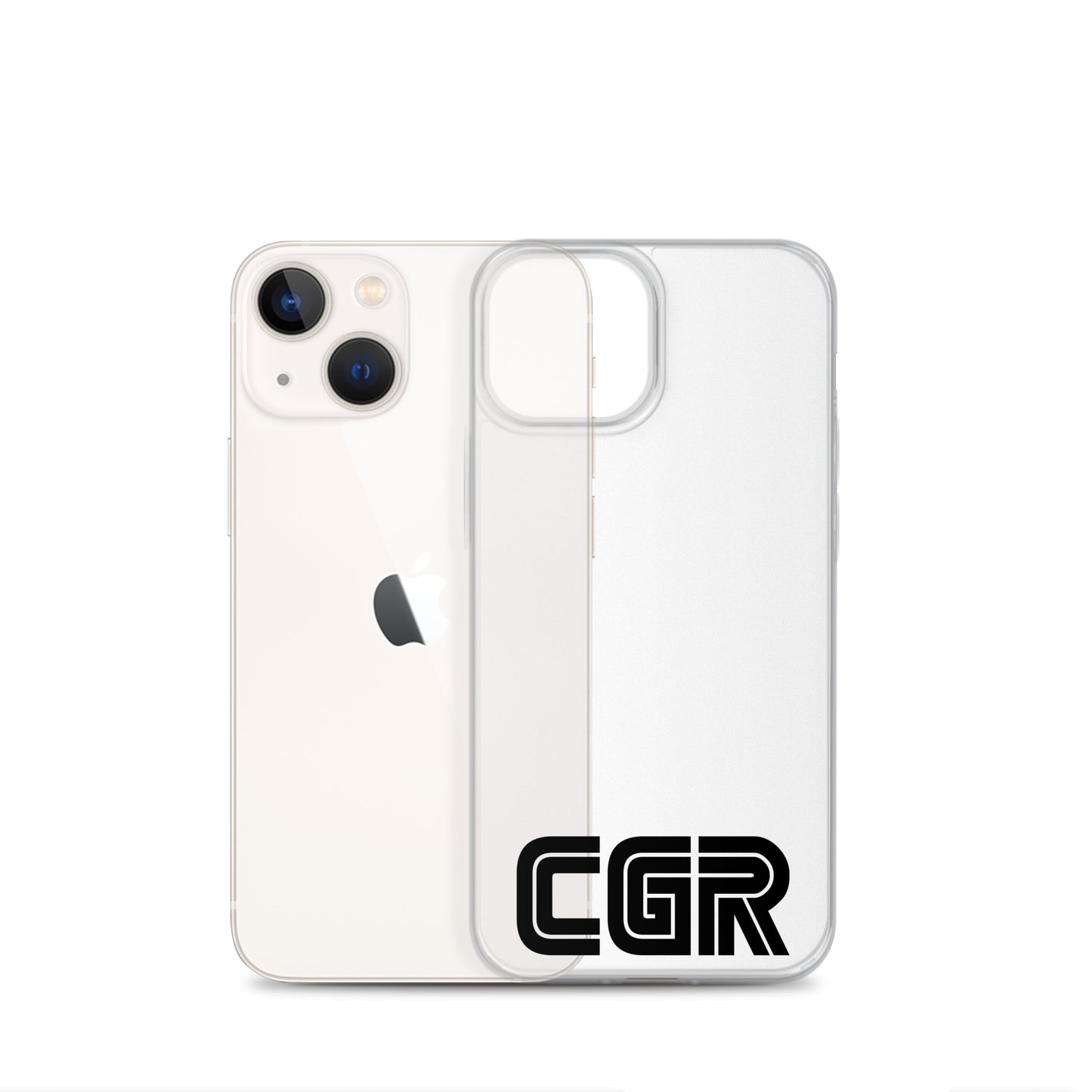 CGR Clear Case for iPhone® - Black Logo