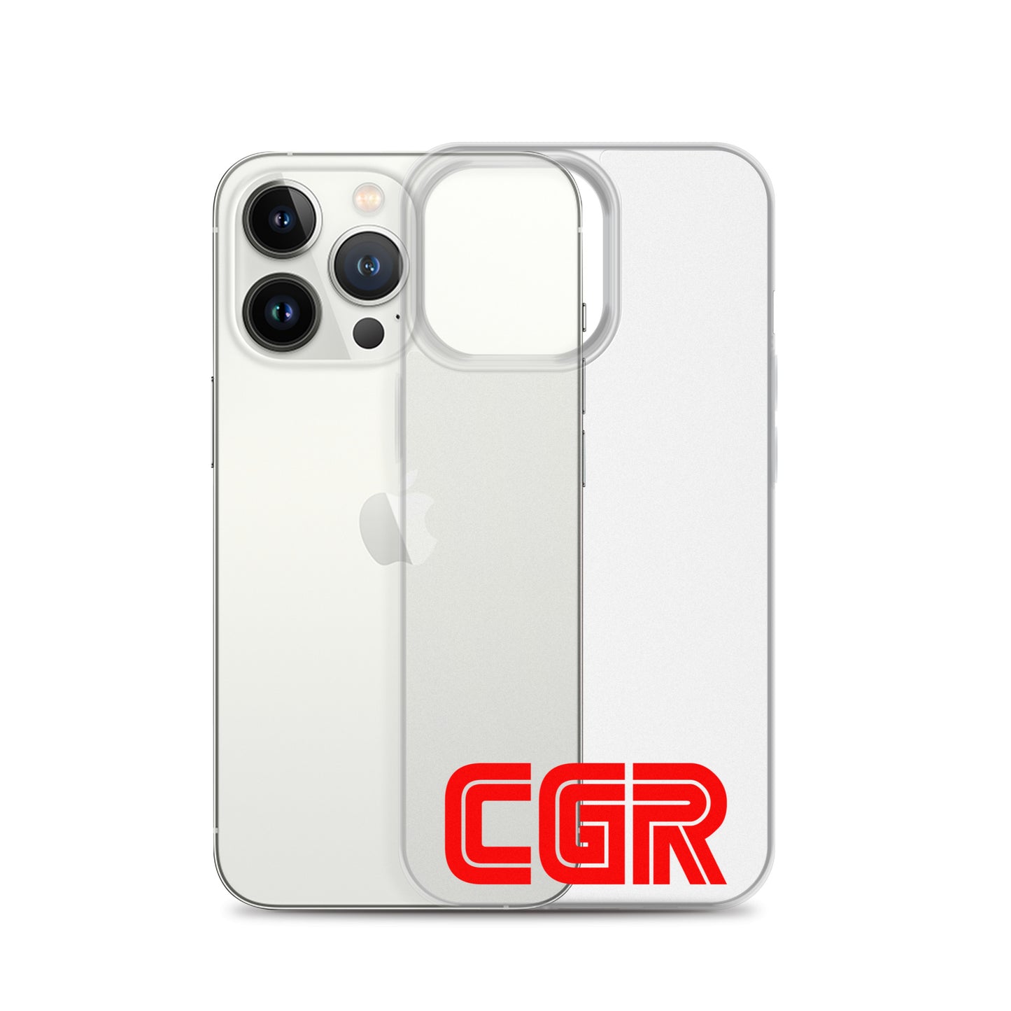 CGR Clear Case for iPhone® - Red Logo