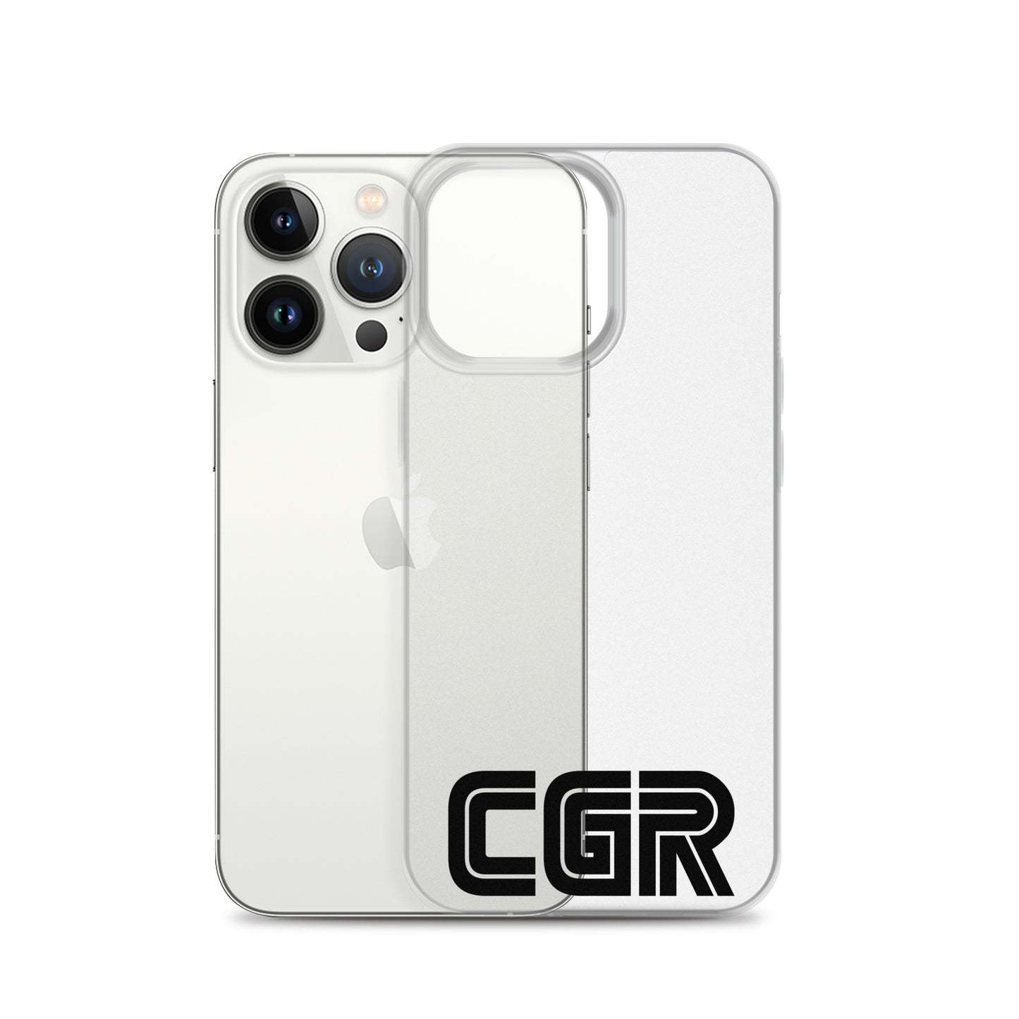 CGR Clear Case for iPhone® - Black Logo