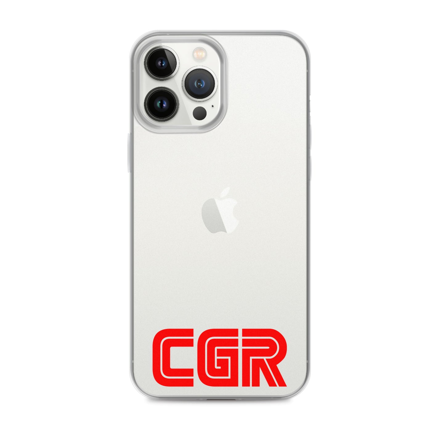 CGR Clear Case for iPhone® - Red Logo