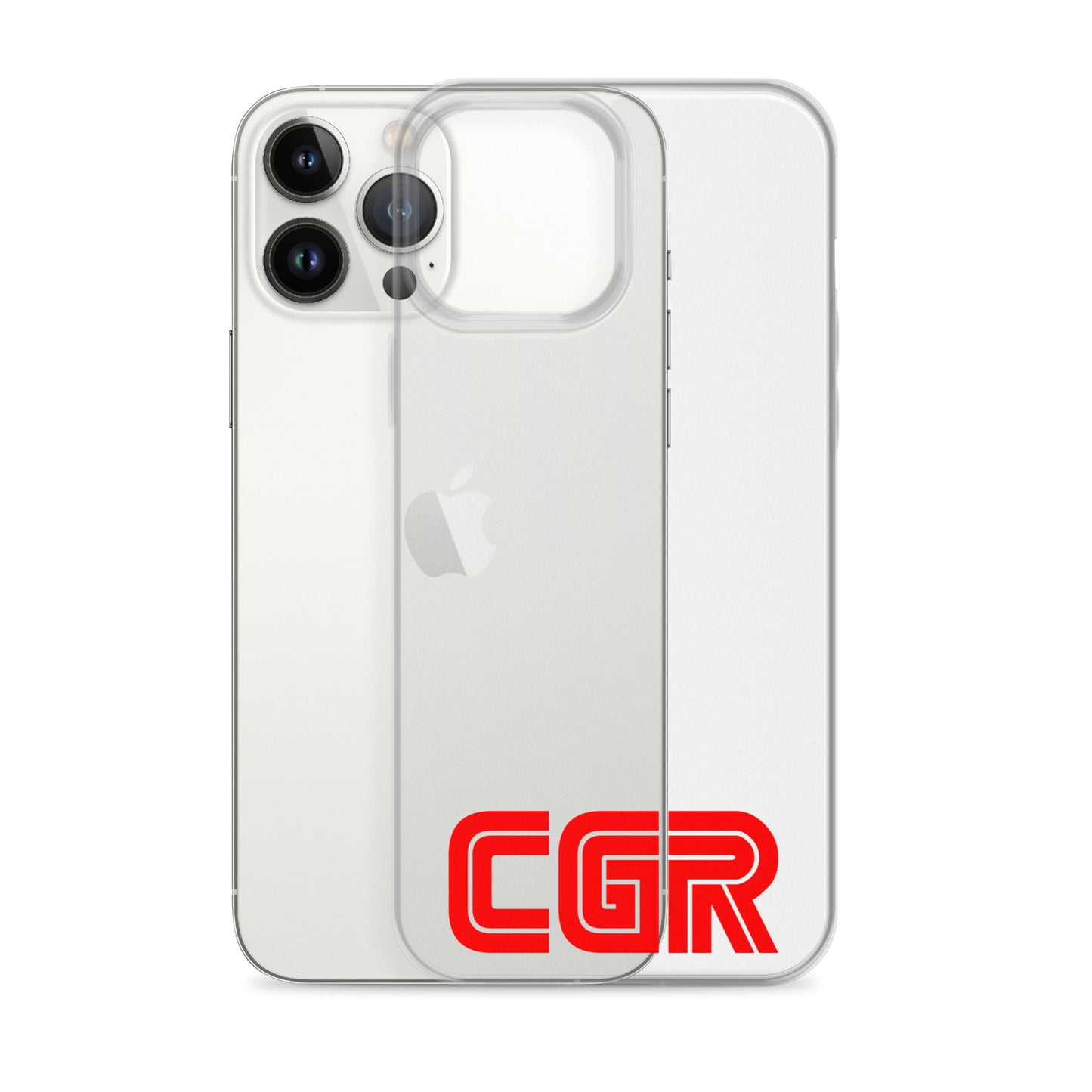 CGR Clear Case for iPhone® - Red Logo