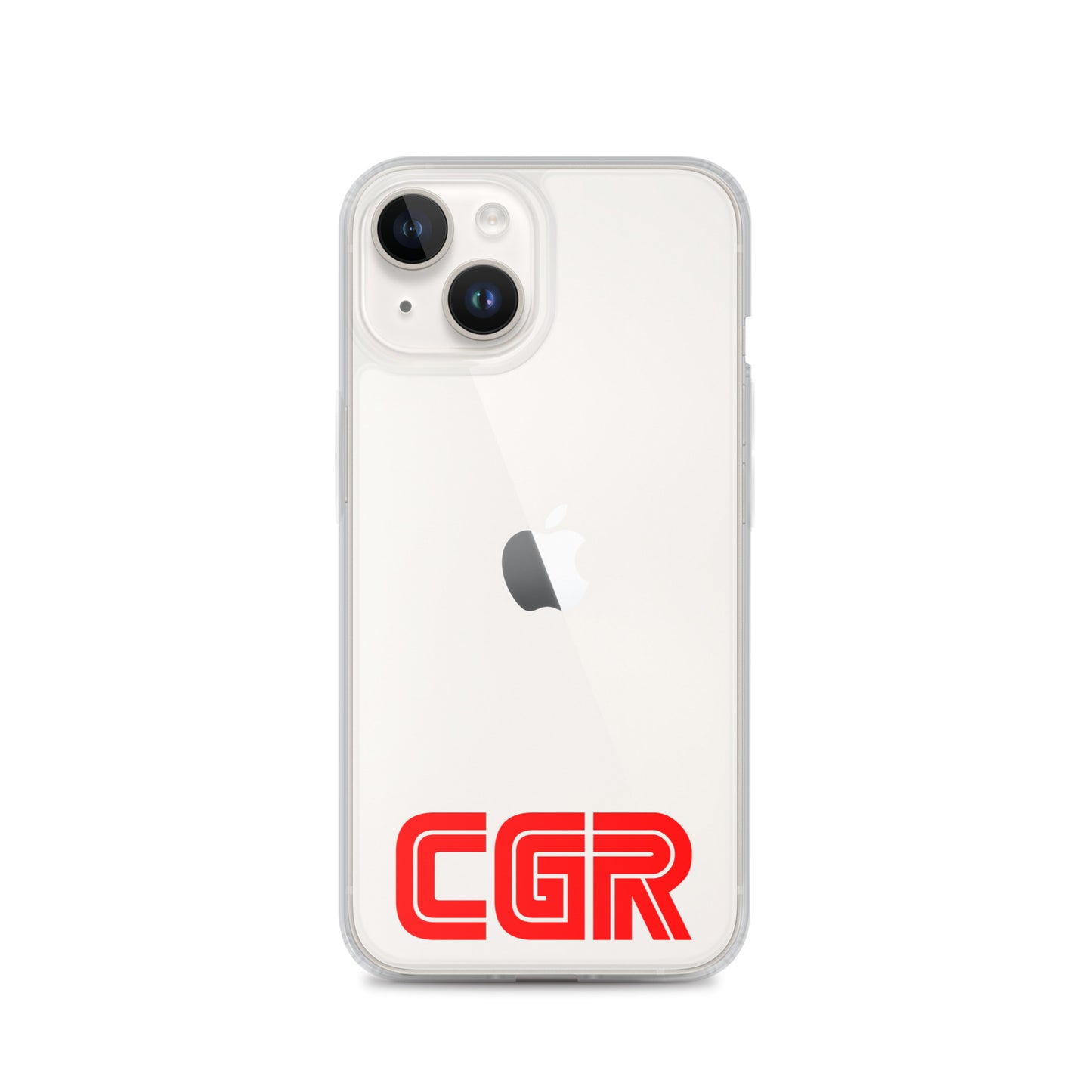 CGR Clear Case for iPhone® - Red Logo