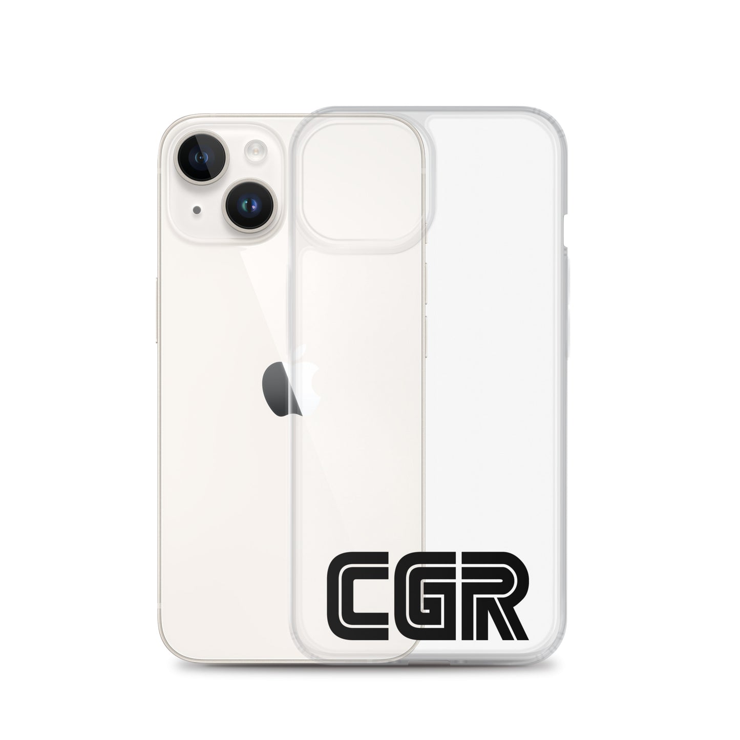 CGR Clear Case for iPhone® - Black Logo