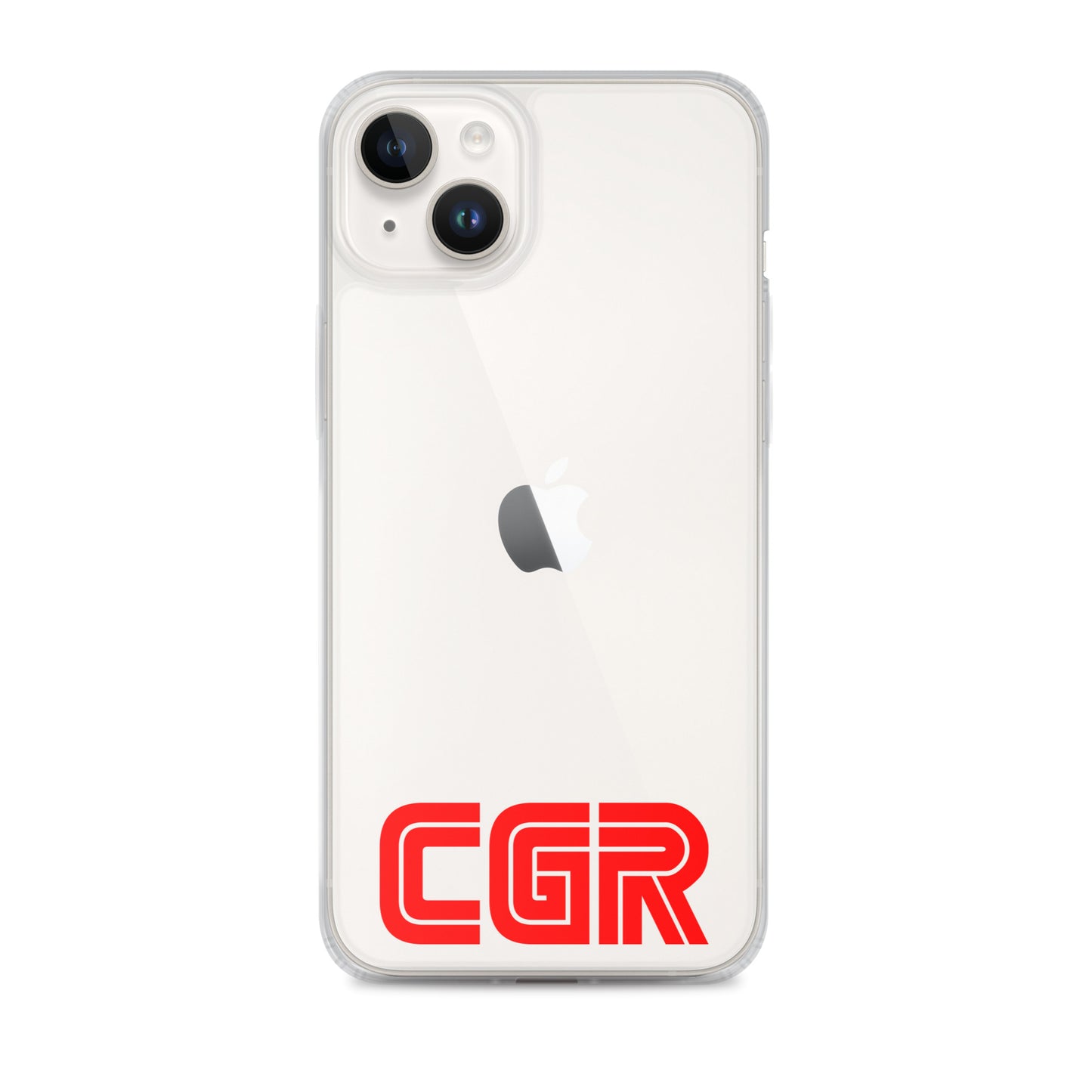 CGR Clear Case for iPhone® - Red Logo