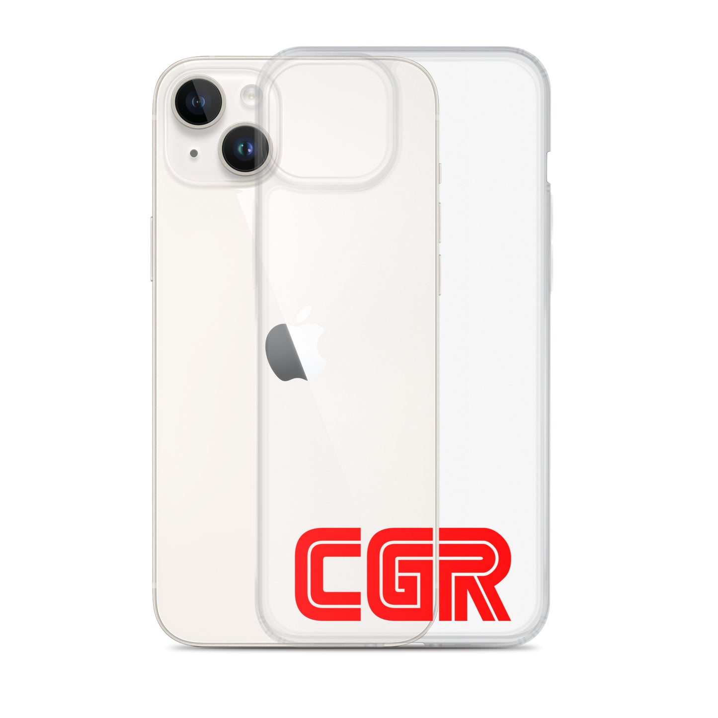 CGR Clear Case for iPhone® - Red Logo