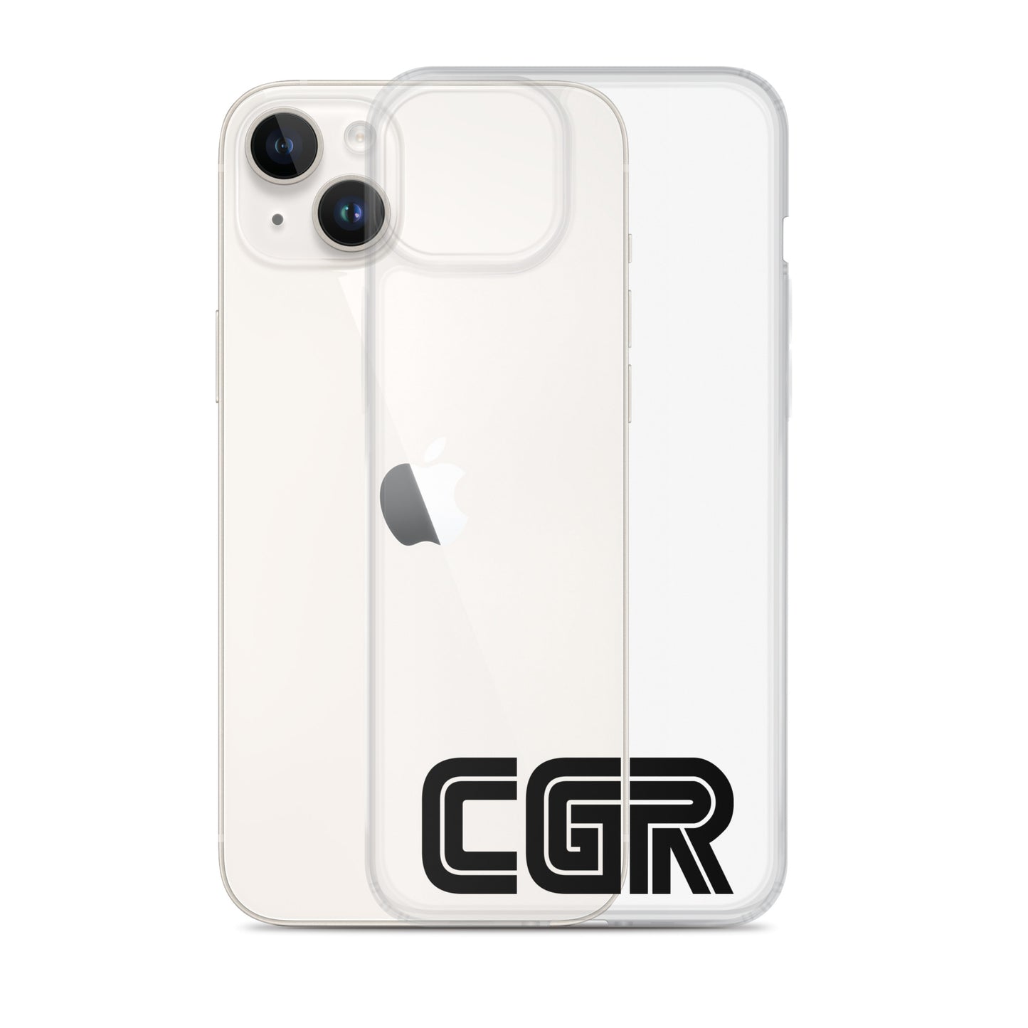 CGR Clear Case for iPhone® - Black Logo