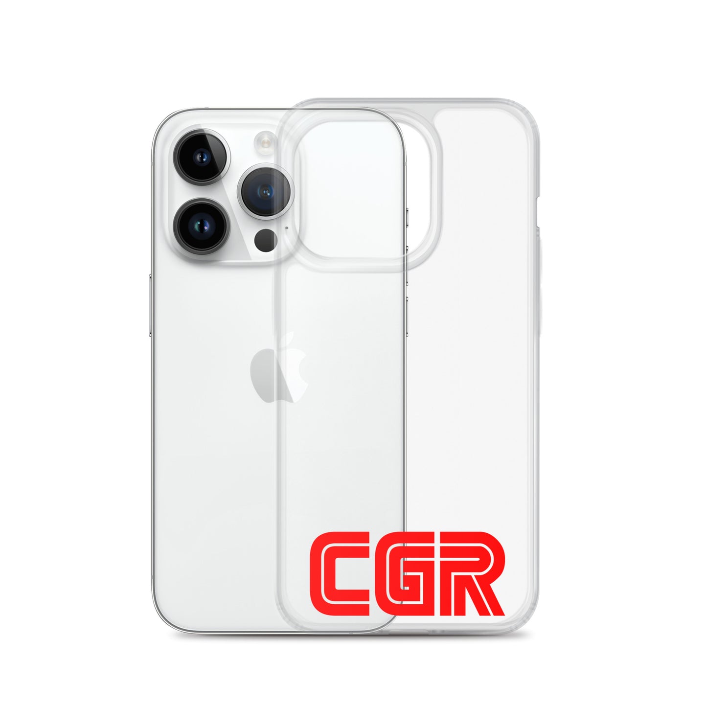 CGR Clear Case for iPhone® - Red Logo