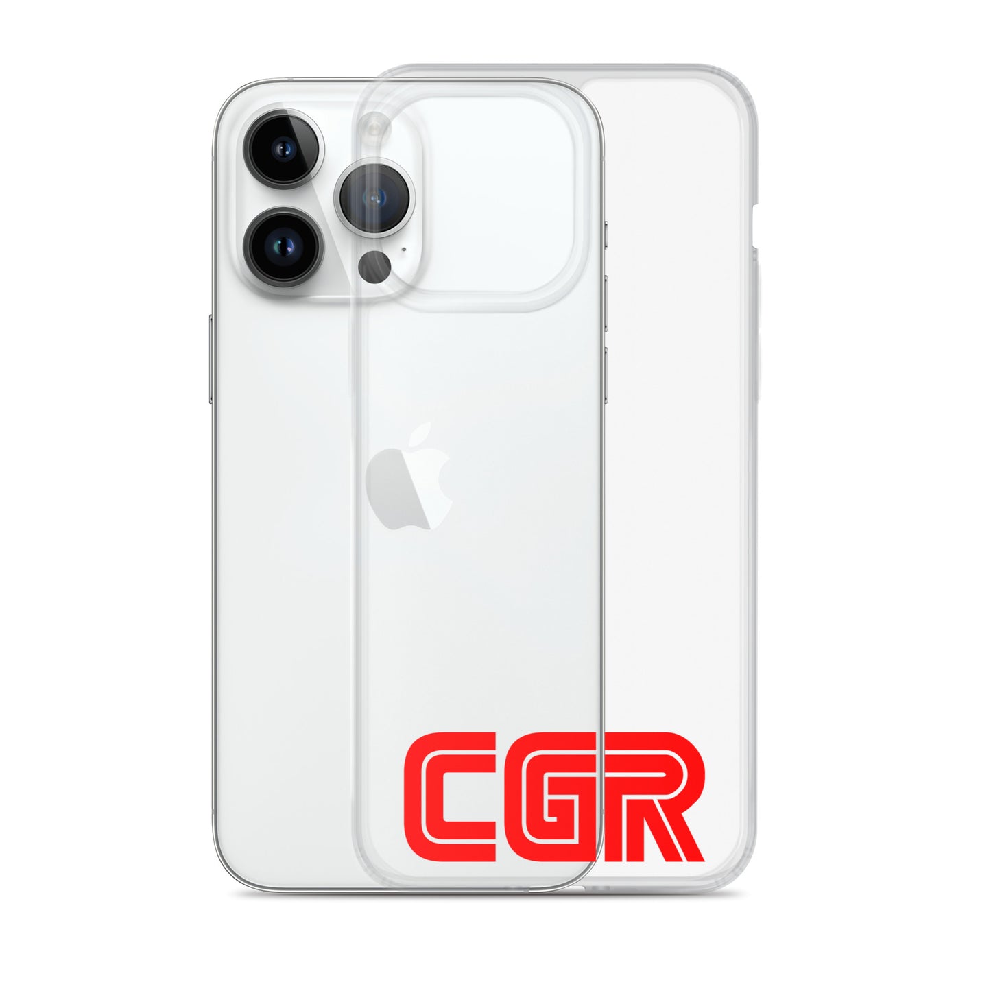 CGR Clear Case for iPhone® - Red Logo