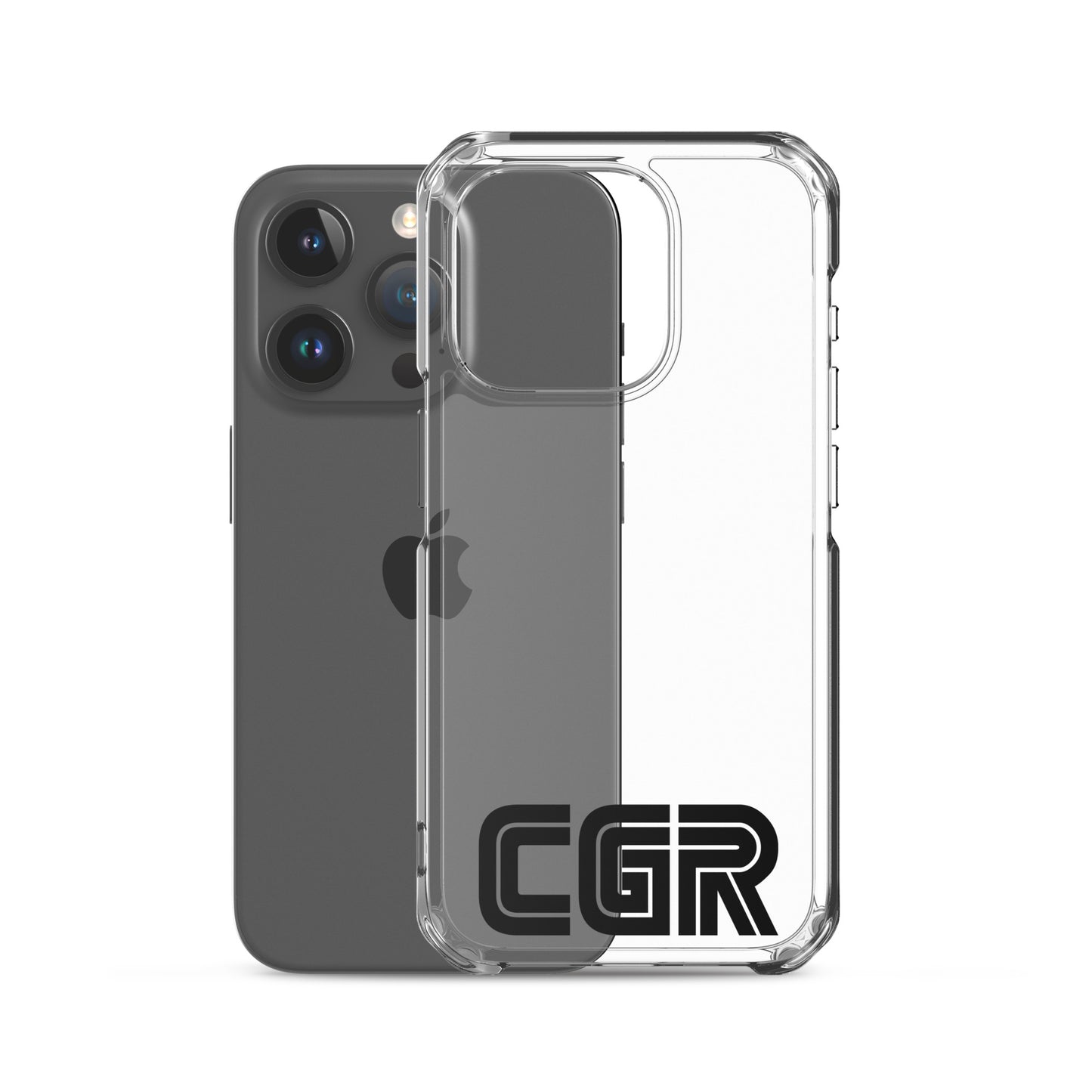 CGR Clear Case for iPhone® - Black Logo