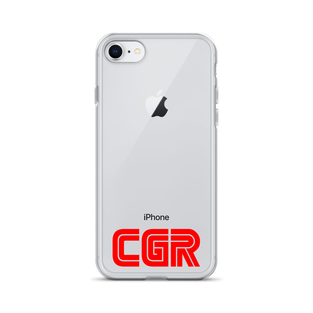 CGR Clear Case for iPhone® - Red Logo