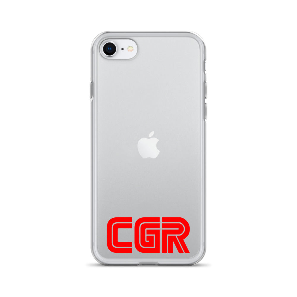 CGR Clear Case for iPhone® - Red Logo