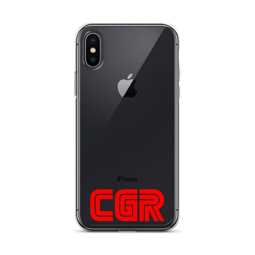 CGR Clear Case for iPhone® - Red Logo