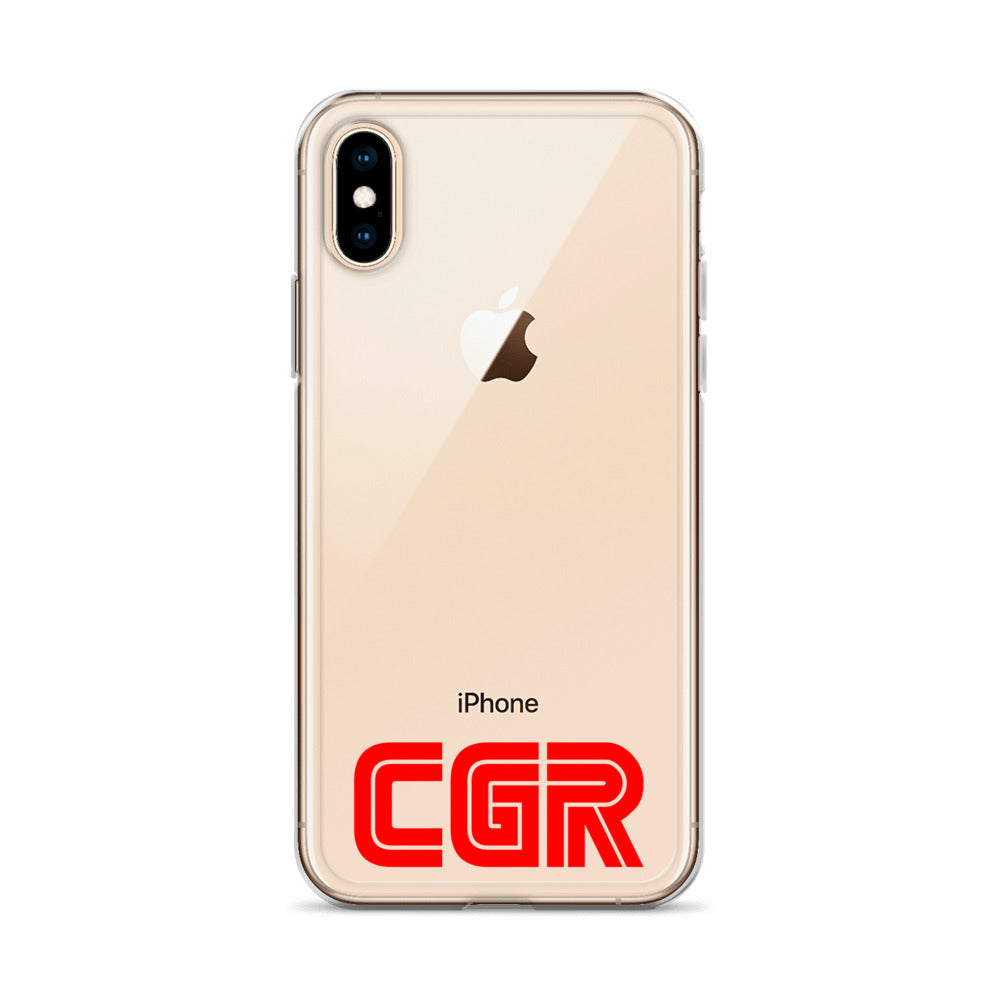 CGR Clear Case for iPhone® - Red Logo