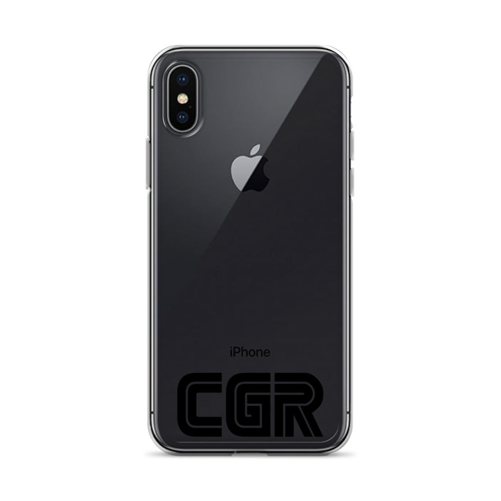 CGR Clear Case for iPhone® - Black Logo