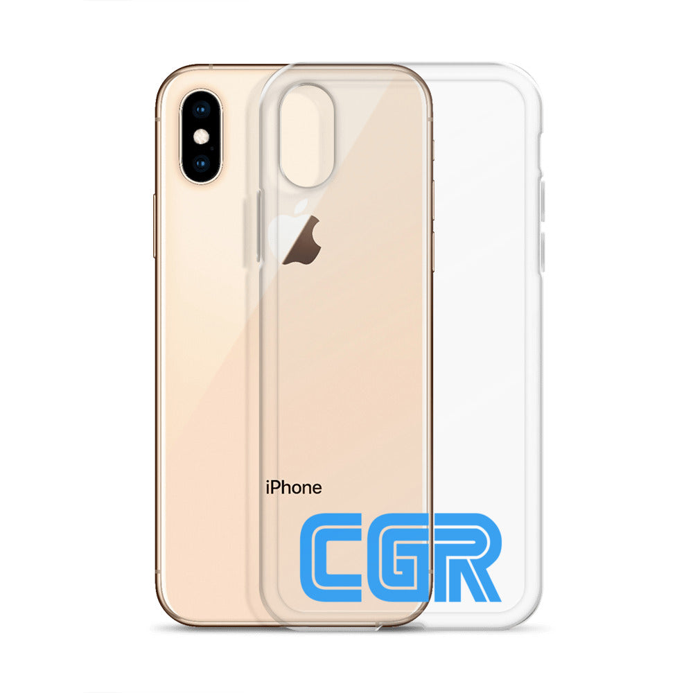 CGR Clear Case for iPhone® - Blue Logo