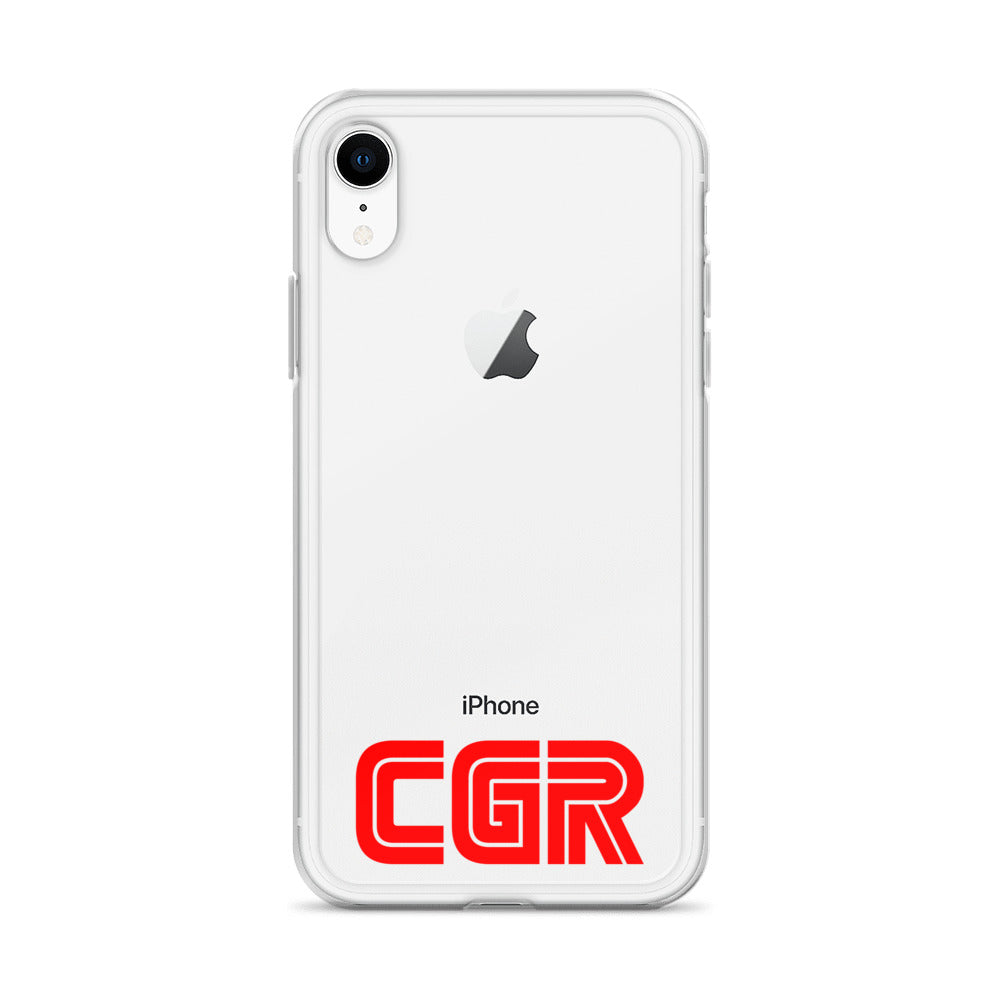 CGR Clear Case for iPhone® - Red Logo