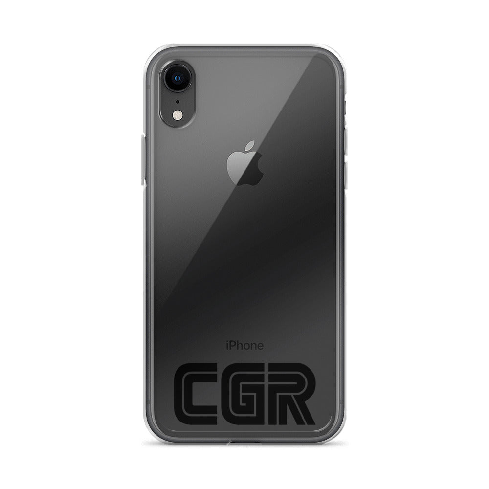 CGR Clear Case for iPhone® - Black Logo