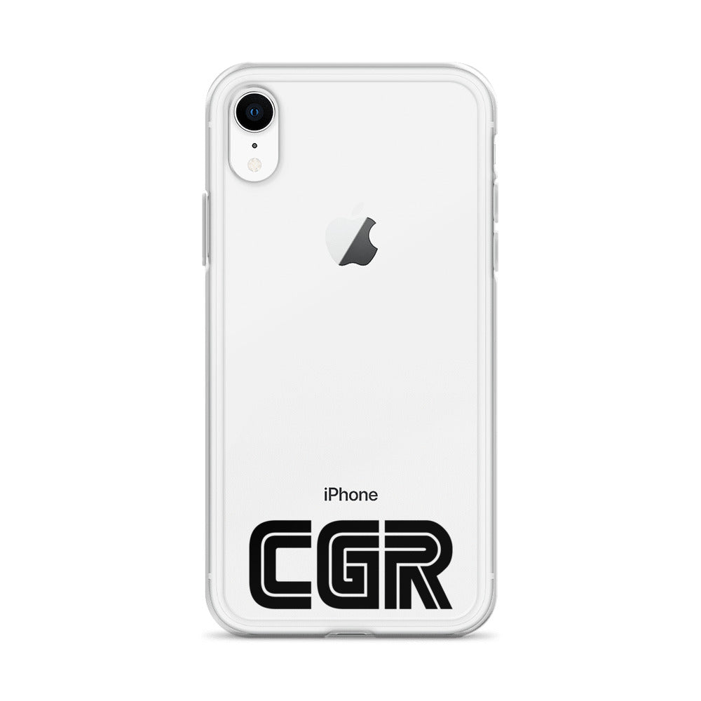 CGR Clear Case for iPhone® - Black Logo