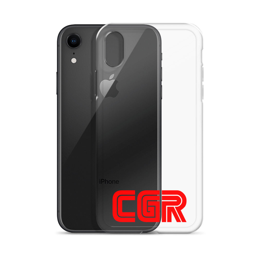 CGR Clear Case for iPhone® - Red Logo