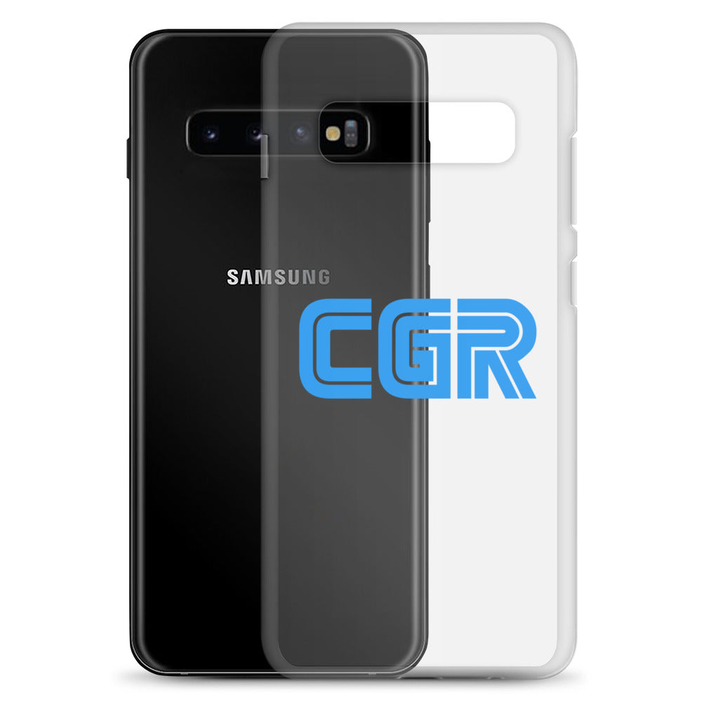 CGR Clear Case for Samsung® - Blue Logo