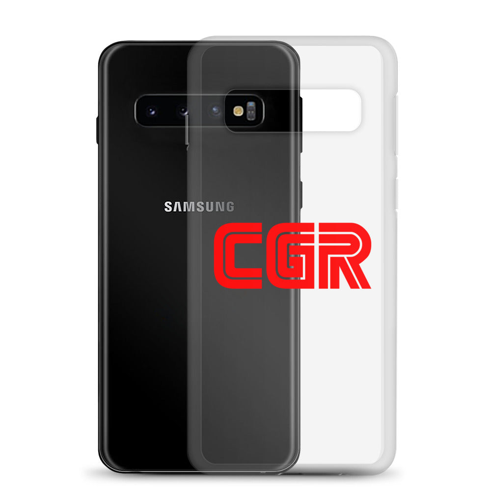 CGR Clear Case for Samsung® - Red Logo