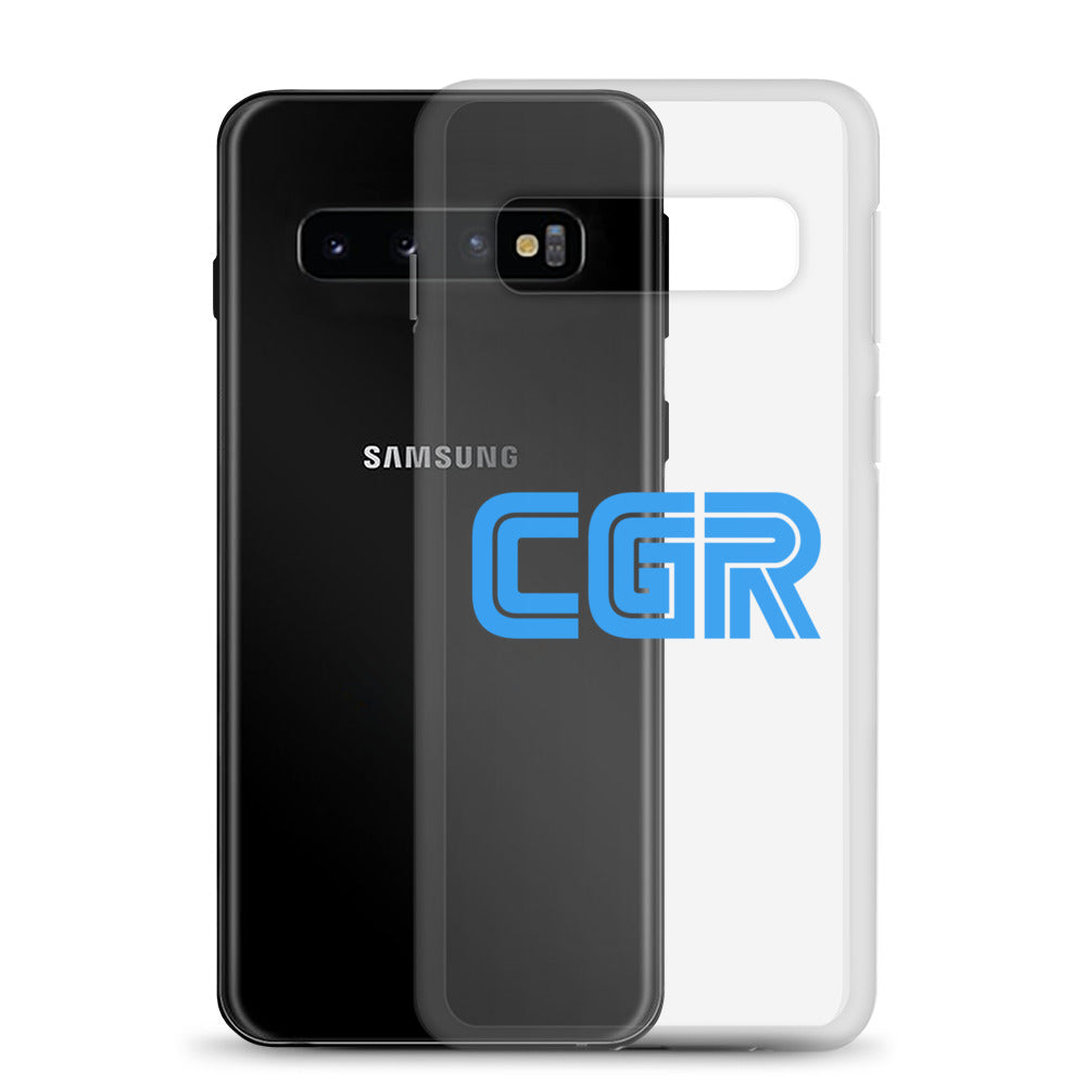 CGR Clear Case for Samsung® - Blue Logo