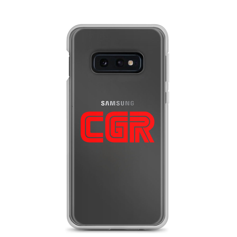 CGR Clear Case for Samsung® - Red Logo