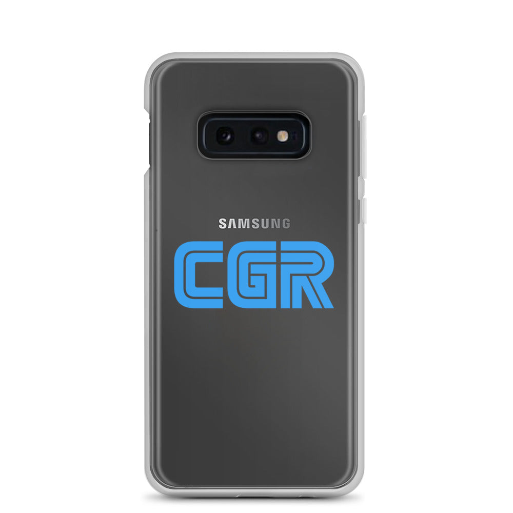 CGR Clear Case for Samsung® - Blue Logo